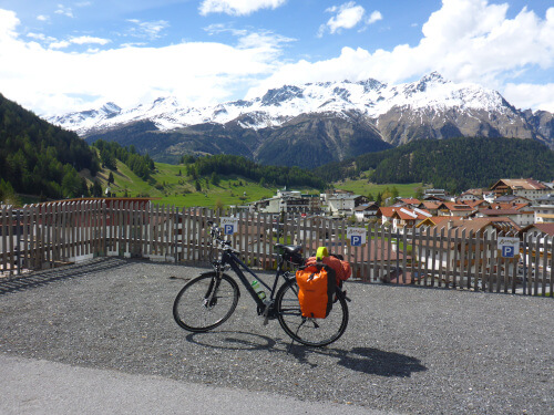 Bicycle Tour Across the Alps