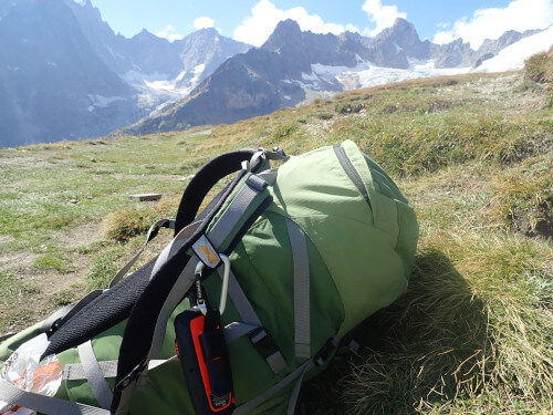 Tour du Mont Blanc backpack